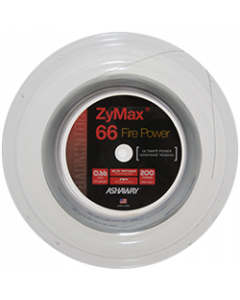 Ashaway ZyMax 66 Fire Power 200m wit