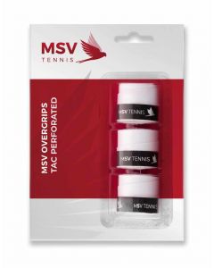 MSV Overgrip Tac, Perforated wit (x3)