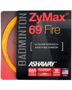 Ashaway ZyMax 69 Fire 10m Oranje