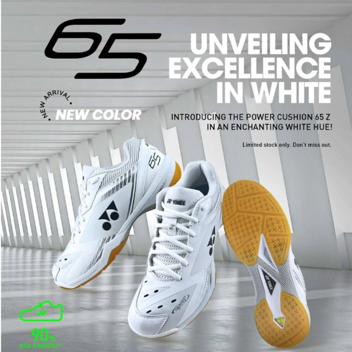 ヨネックス　65Z3 26.0 Yonex Power Cushion Comfort 65Z-3 Men White | Badminton Arena